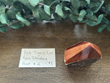 Red Tigers Eye Raw Standing Point #2