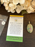 Ruby in Fuchsite Pendant