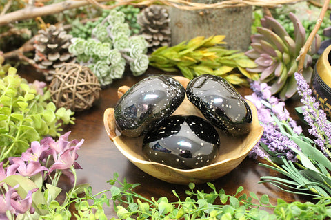 Snowflake Obsidian Therapy Stone