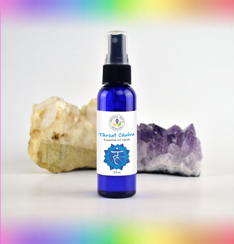 Throat Chakra Essential Oil Spray 2oz
