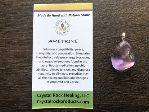 Ametrine Pendant