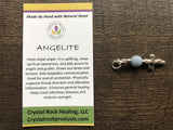 Angelite Charm