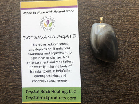 Botswana Jasper Pendant