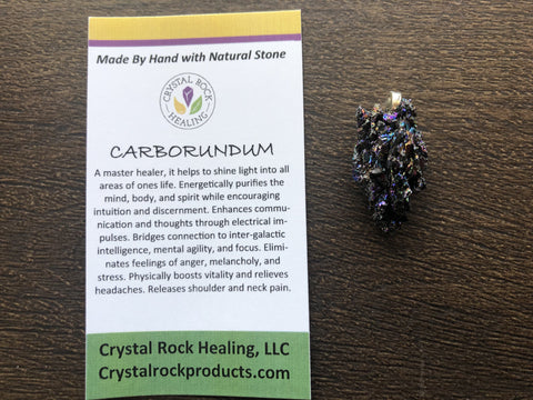 Carborundum Pendant