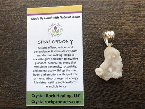 Chalcedony Pendant