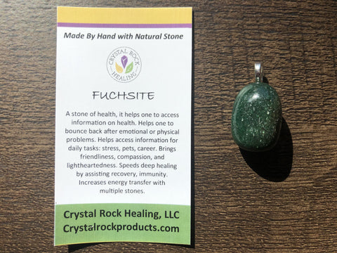 Fuchsite Pendant