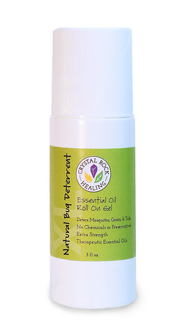 Natural Bug Deterrent XL Gel Roll On 3oz