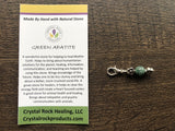 Green Apatite Charm