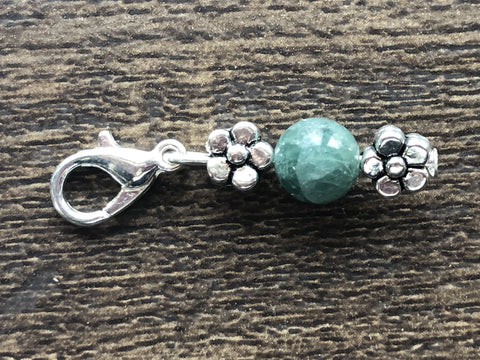 Green Apatite Charm