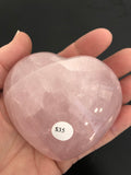 Rose Quartz Heart
