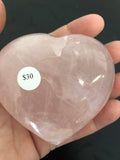 Rose Quartz Heart