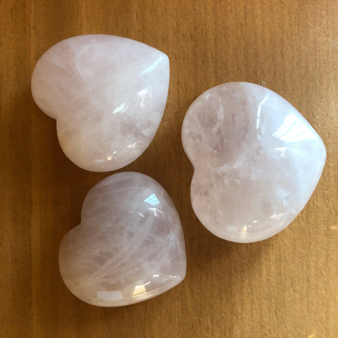 Rose Quartz Heart