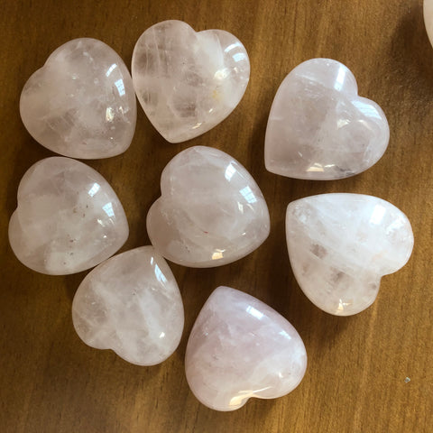Rose Quartz Heart