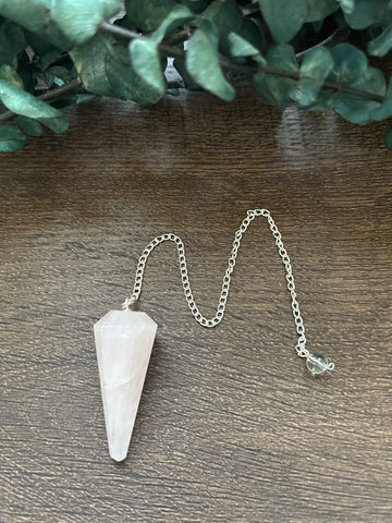 Rose Quartz Pendulum