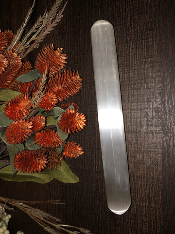 Selenite Smooth Wand