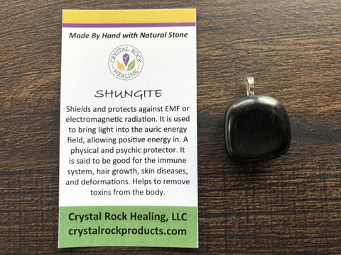 Shungite Pendant