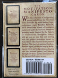 Motivation Manifesto Cards