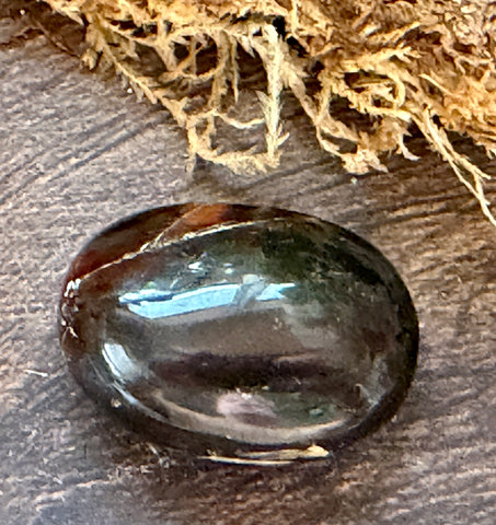 Amber Tumbled Pocket Stone