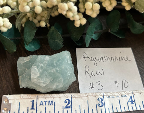 Aquamarine Large Raw #3