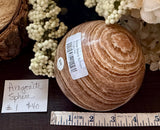 Brown Aragonite Sphere #1