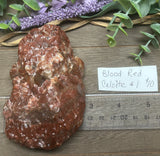 Blood Red Calcite #1