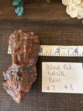 Blood Red Calcite #7