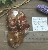 Blood Red Calcite #3