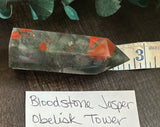Bloodstone Jasper Obelisk Tower #2