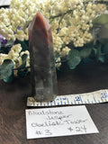 Bloodstone Jasper Obelisk Tower #3