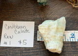Caribbean Calcite Raw #1