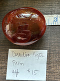 Carnelian Agate Palm #4