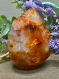 Carnelian Agate Flame #1