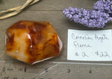 Carnelian Agate Flame #2