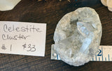 Celestite Cluster #1