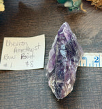 Chevron Amethyst Polished Point #1