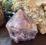 Chevron Amethyst Raw Standing Point #4