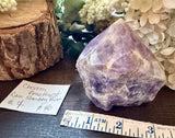 Chevron Amethyst Raw Standing Point #4