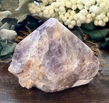 Chevron Amethyst Raw Standing Point #1