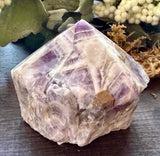 Chevron Amethyst Raw Standing Point #2