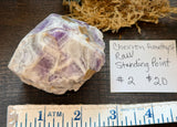 Chevron Amethyst Raw Standing Point #2