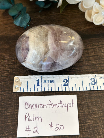 Chevron Amethyst Palm #2