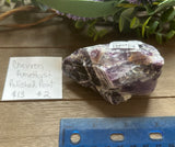 Chevron Amethyst Polished Point #2