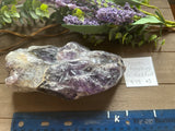 Chevron Amethyst Polished Point #3