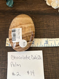 Chocolate Calcite Palm #2