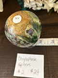 Chrysoprase Sphere #2