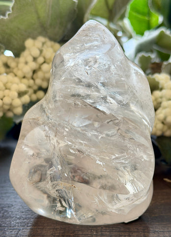 Clear Quartz Flame #1