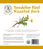Dandelion Root Roasted Herb 3 oz Organic