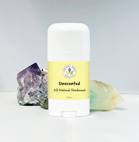All Natural Deodorant Unscented 2.5oz