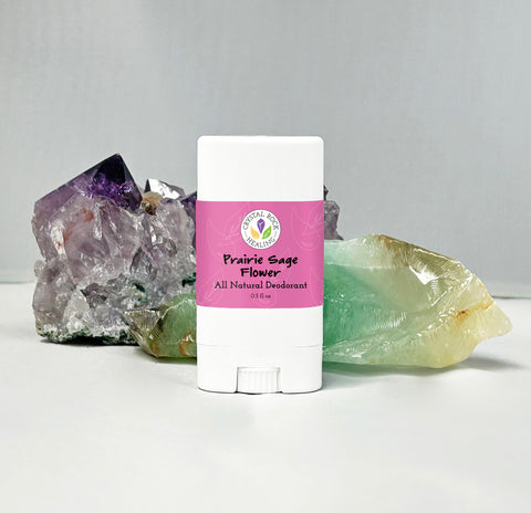 All Natural Deodorant Prairie Sage Flower .5oz