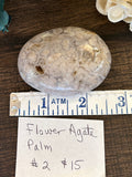 Flower Agate Palm #2